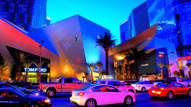 Carro Carros Trânsito Transporte Movimento Cidade Shopping Lojas Moderno Tecnologia Tecnológico Las Vegas