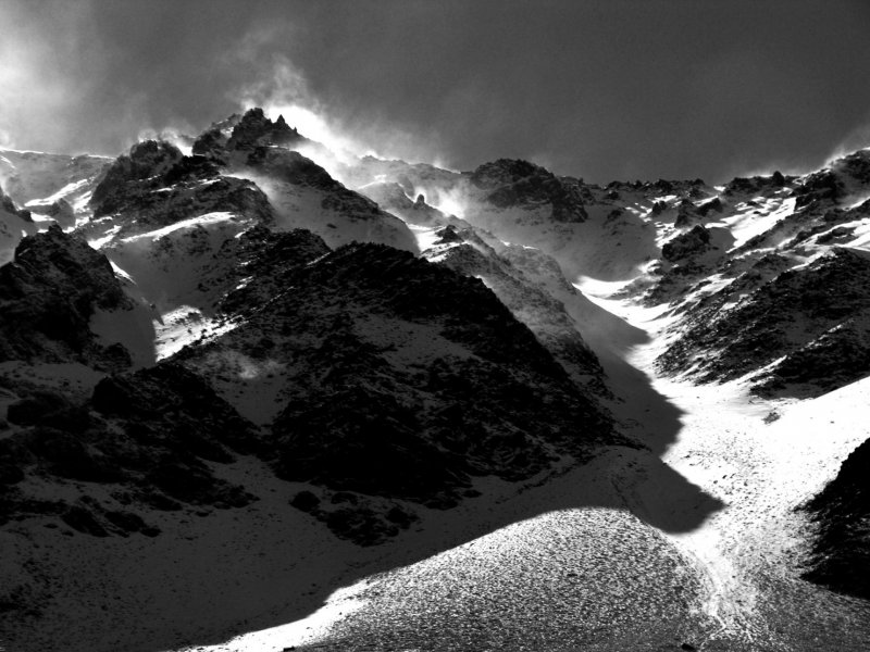 montanha neve frio andes  andes