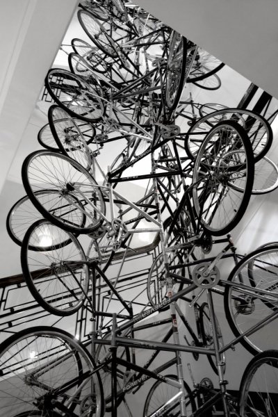 Escultura de Bicicletas