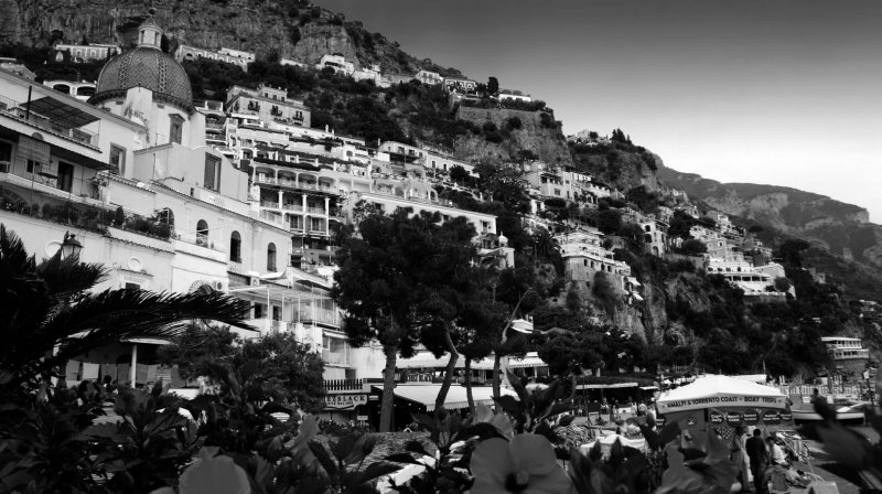 Italia Positano Costa Amalfitana morro montanha 