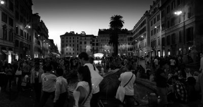 Roma at night