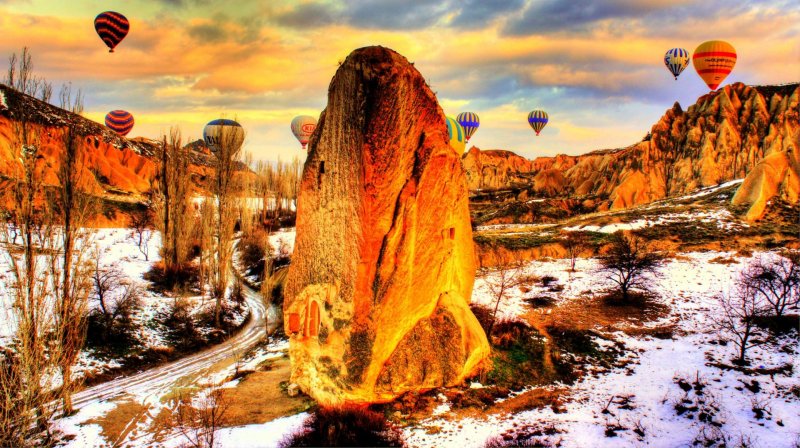 Turquia Capadócia montanha paisagem natureza balão balões turismo Cappadocia capadocia 