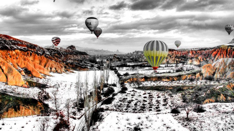 Turquia Capadócia montanha paisagem natureza balão balões turismo Cappadocia capadocia 