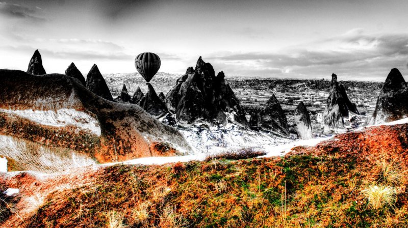 Turquia Capadócia montanha paisagem natureza balão balões turismo Cappadocia capadocia 