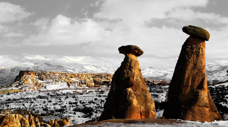 Turquia Capadócia montanha paisagem natureza Cappadocia capadocia 