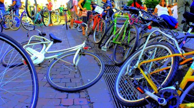 Bicicletas no parque