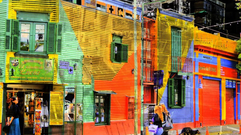 La Boca Buenos aires Argentina historia turismo cultura cor colorido Caminito