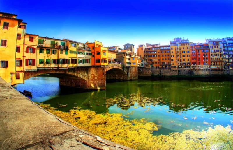 Florença Itália ponte vecchio cor  vecchia 