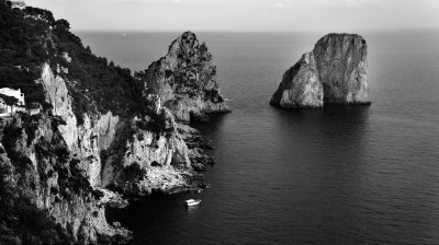 Vista superior de Capri