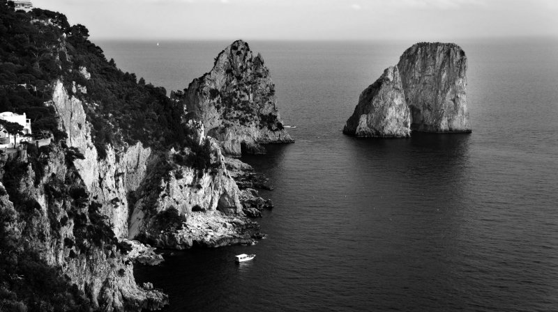 Itália italia Capri paisagem natureza mar montanha morro