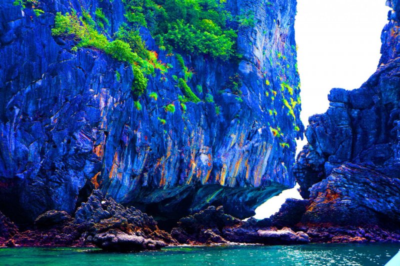 Tailândia koh phi phi Ásia férias costa tropical tailândia trópicos baía parque destino turismo paisagem